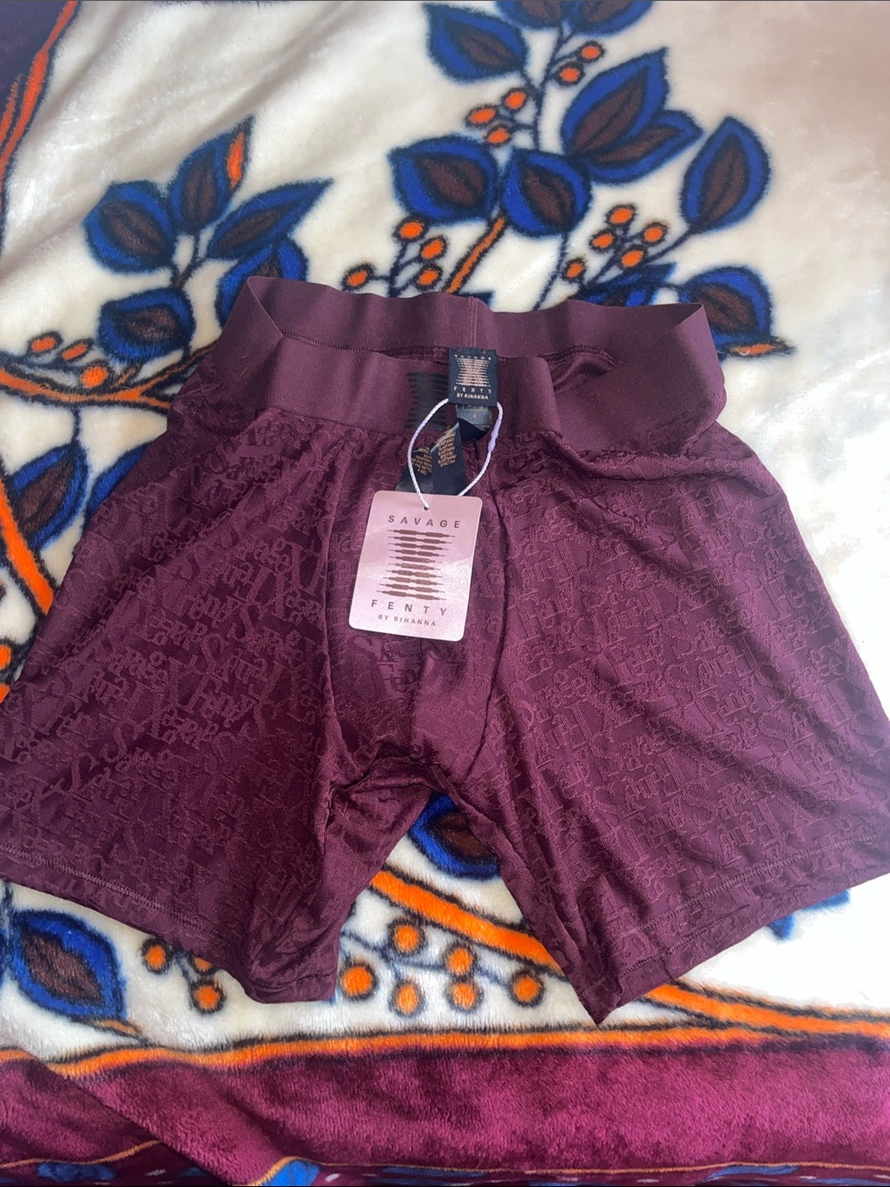 Savage X Fenty Plum boxer briefs size medium